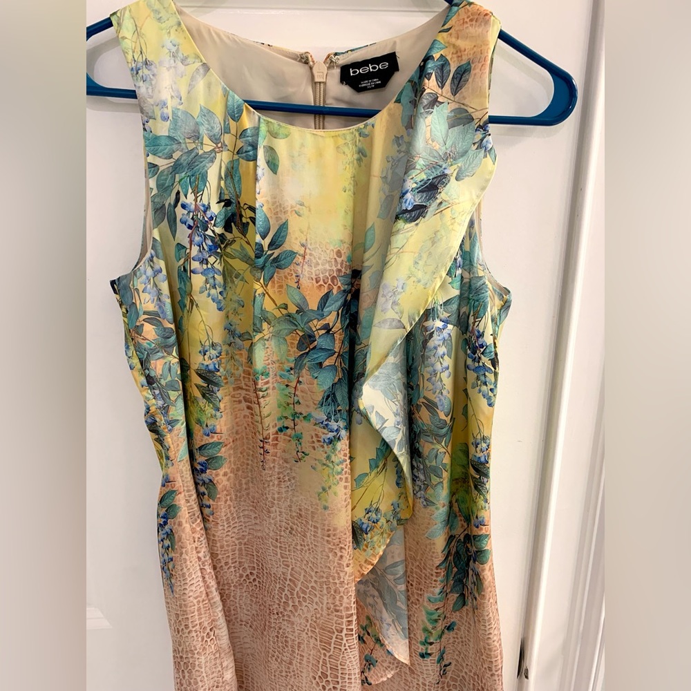 [NWOT] BEBE • Mediterranean Mini Dress - Picture 3 of 8